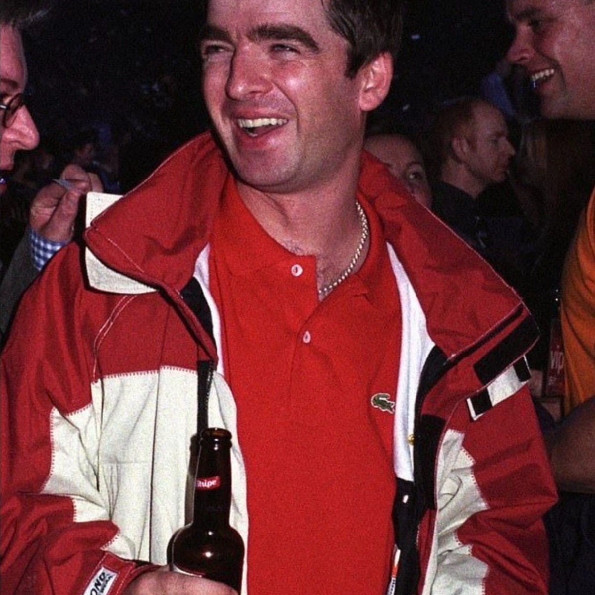 Noel Gallagher in parka